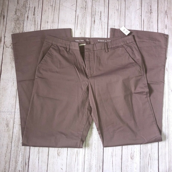 GAP The Perfect Khaki Pants Stretch Size 16XL pink - Picture 5 of 8